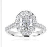 LAB CENTER - MINED MOUNTING - Complete Engagement Ring