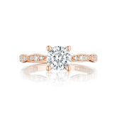 TACORI Rose Gold and Diamonds Engagement Ring