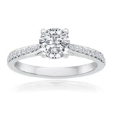 Classic Diamond Engagement Ring