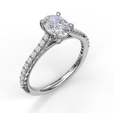 Engagement ring mountings / Semi-mount