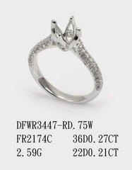 Engagement ring mountings / Semi-mount