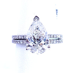 LAB GROWN Diamond engagement ring/set