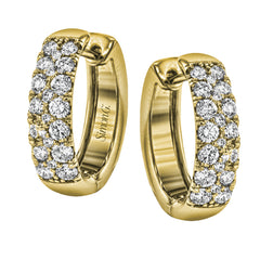 LE4390-Y HOOP EARRING