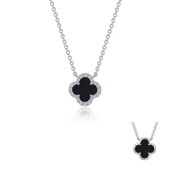 0.49 CTW Halo Necklace