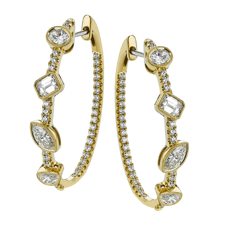 LE4816-A HOOP EARRING
