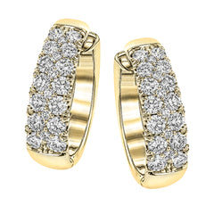 LE4391-Y HOOP EARRING