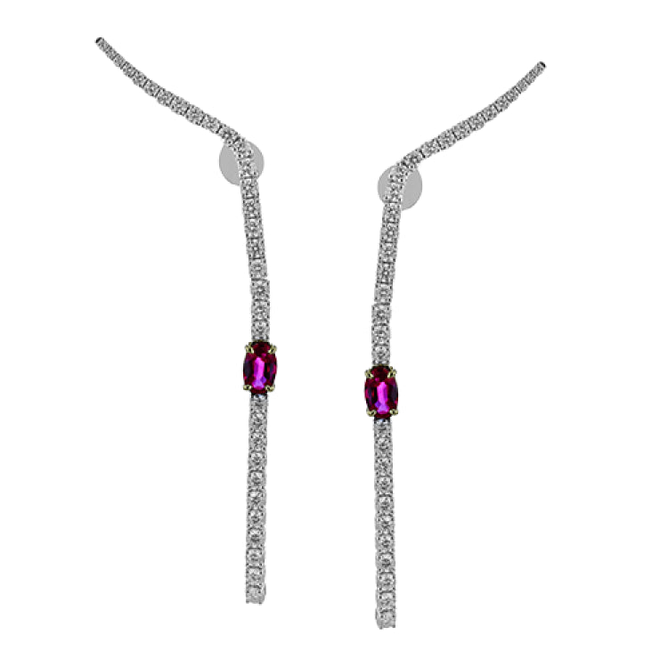 LE4835 COLOR EARRING