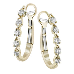 LE4951-Y HOOP EARRING