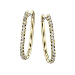 LE4617-Y HOOP EARRING