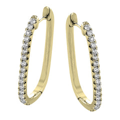 LE4636-Y HOOP EARRING