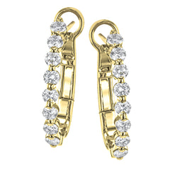 LE4581-Y HOOP EARRING