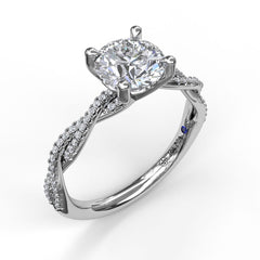 Engagement ring mountings / Semi-mount