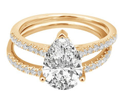 LAB GROWN Diamond engagement ring/set