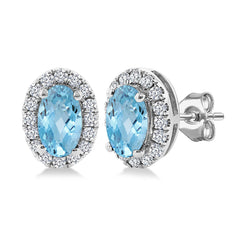 Colored Stone Earring