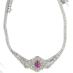 Colored Stone Necklace