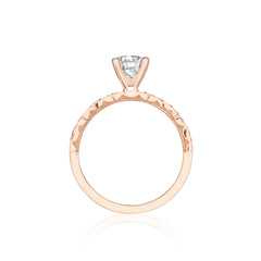 TACORI Rose Gold and Diamonds Engagement Ring