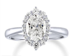 LAB CENTER - MINED MOUNTING - Complete Engagement Ring