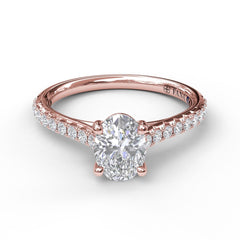 Engagement ring mountings / Semi-mount