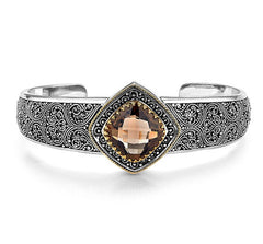 Sterling silver color stone bracelet