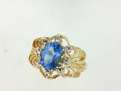 Colored Stone Ring
