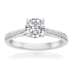 Classic Diamond Engagement Ring