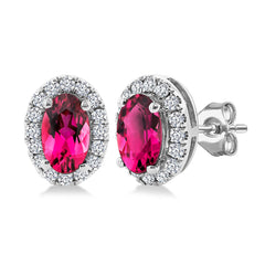 Colored Stone Earring