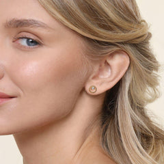 Colored Stone Earring