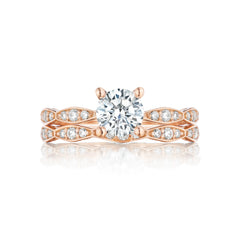 TACORI Rose Gold and Diamonds Engagement Ring