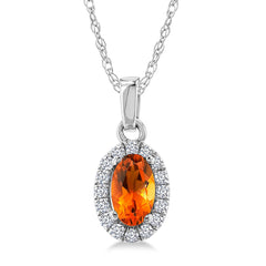 Colored Stone Necklace