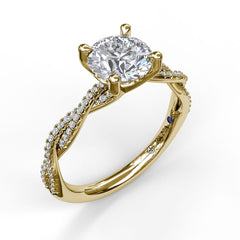Engagement ring mountings / Semi-mount