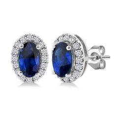Colored Stone Earring