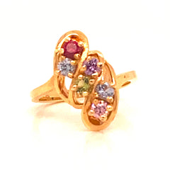 Colored Stone Ring