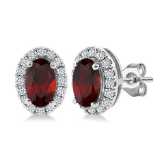 Colored Stone Earring