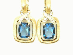 Colored Stone Earring