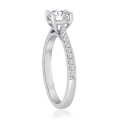 Classic Diamond Engagement Ring