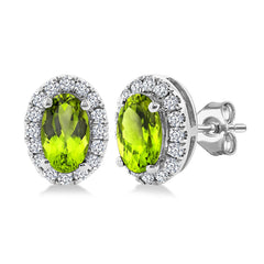 Colored Stone Earring