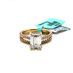 LAB GROWN Diamond engagement ring/set