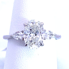 LAB GROWN Diamond engagement ring/set