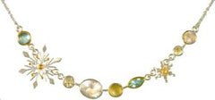 Sterling silver color stone pendant