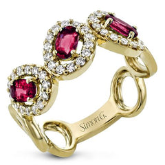 Colored Stone Ring