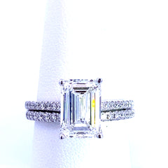 LAB GROWN Diamond engagement ring/set