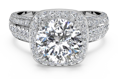 Engagement ring mountings / Semi-mount
