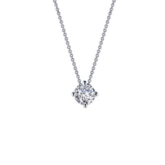 Sterling silver color stone pendant